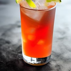 Dark and Stormy cocktail