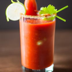 Wasabi Bloody Mary cocktail