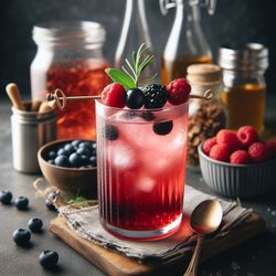 Basque Berry Fizz cocktail