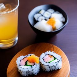 Explore a variety of delicious and refreshing cocktail options to pair perfectly with your sushi.