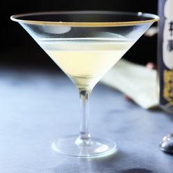 Sake Martini cocktail