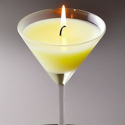 Cocktail candle