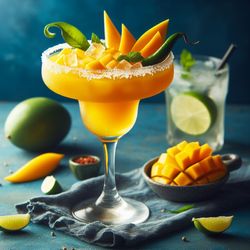 Mango Habanero Margarita cocktail