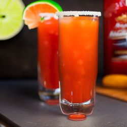 Michelada cocktail